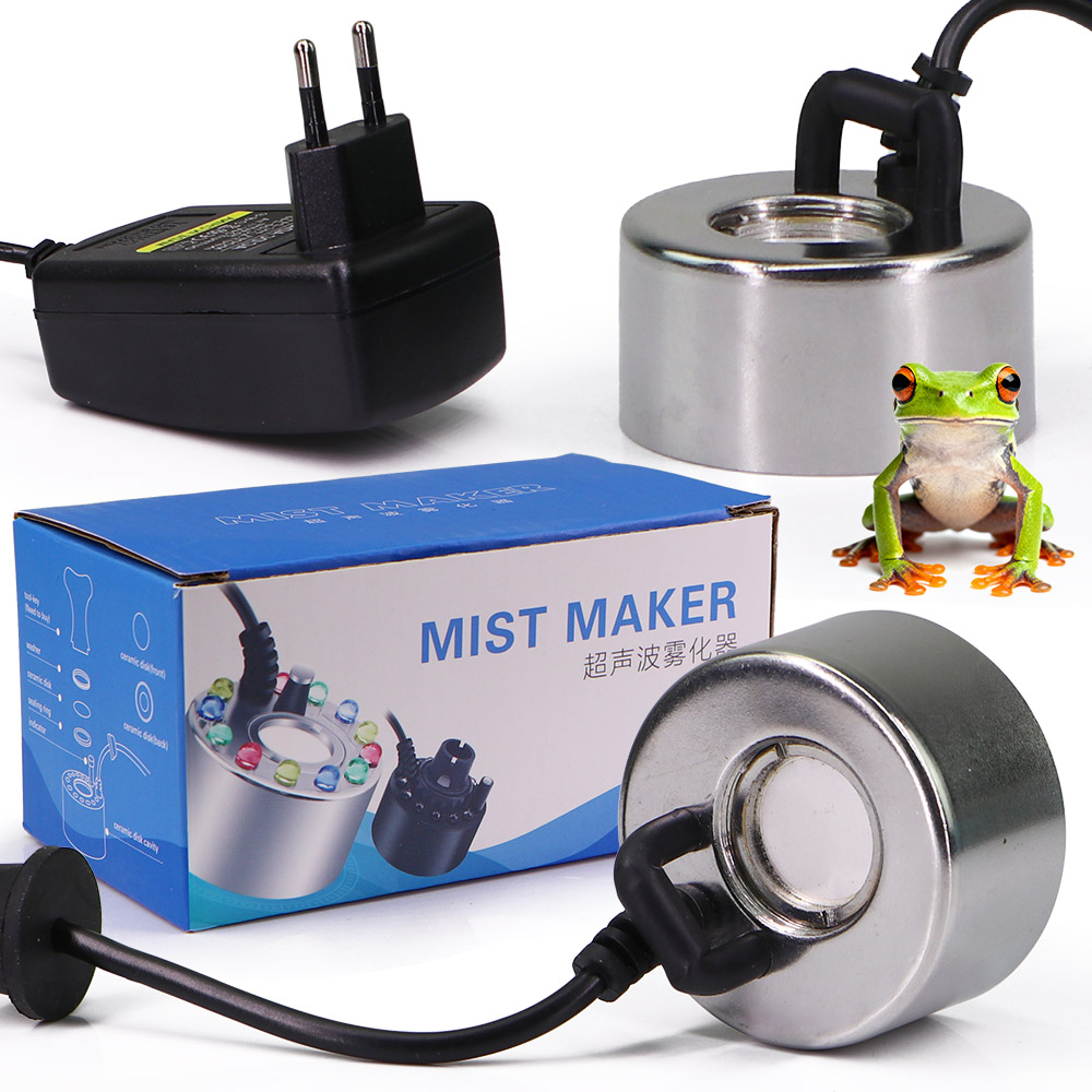 Terrarium Fogger Ultrasonic - Nebulizador Ultrassônico com Sensor de Água,