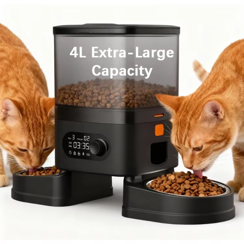 Timer Dual Outlet - Dispensador Automático de Ração para Animais