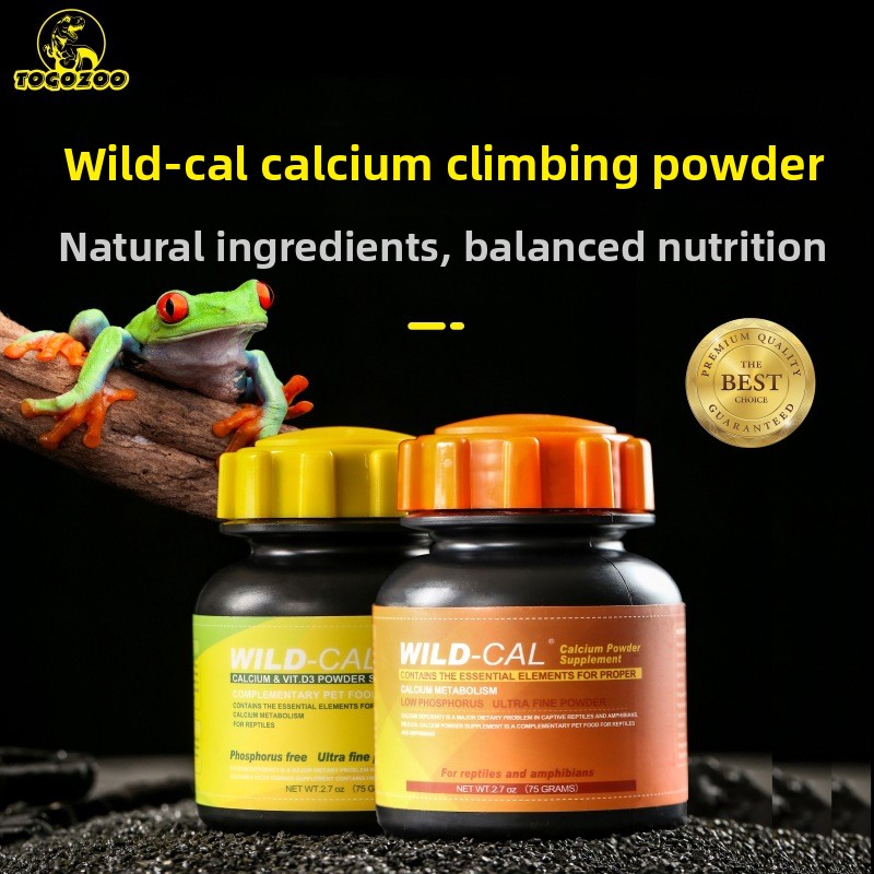 TOGOZOO WILDCAL Pó de cálcio p - Calcium Powder Reptile avaliação e preço