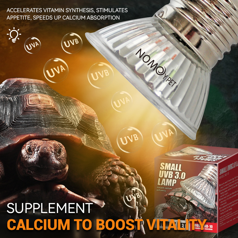 Lâmpada UVA UVB 50W para Répte - Vitamin D3 Reptile avaliação e preço