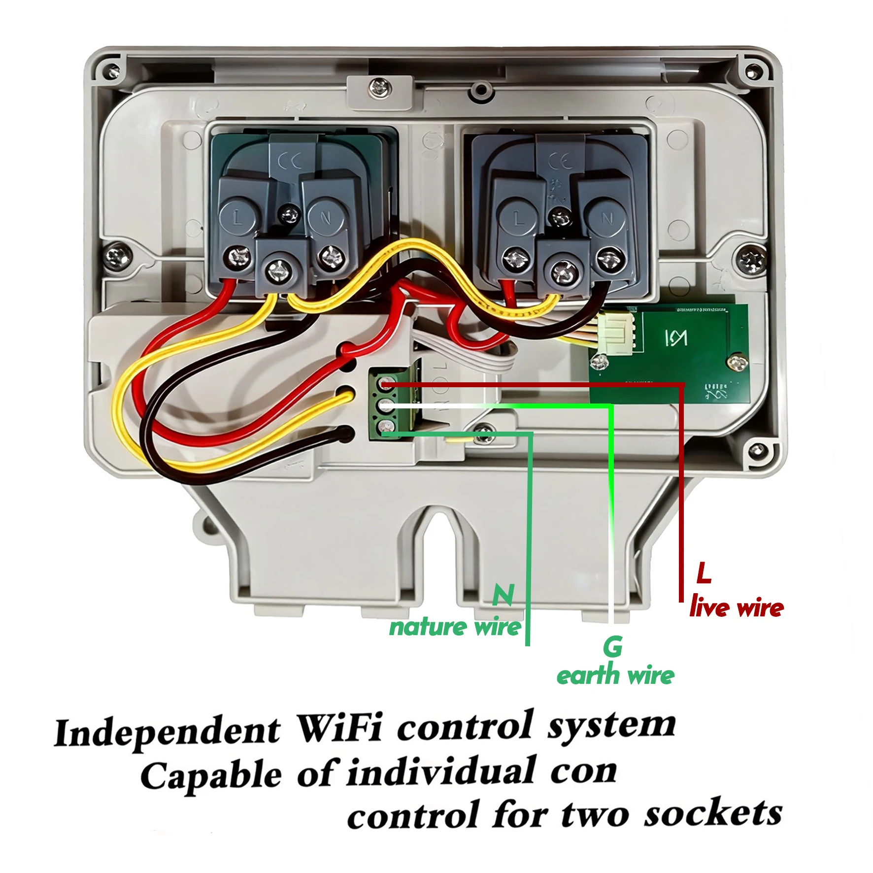 Tuya tomada de parede elétrica - Timer Dual Outlet avaliação e preço